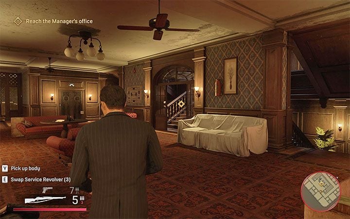 Climb the stairs to get to the next floors - Mafia Definitive Edition: The Saint and the Sinner - walkthrough - Walkthrough - Mafia Definitive Edition Guide, Walkthrough