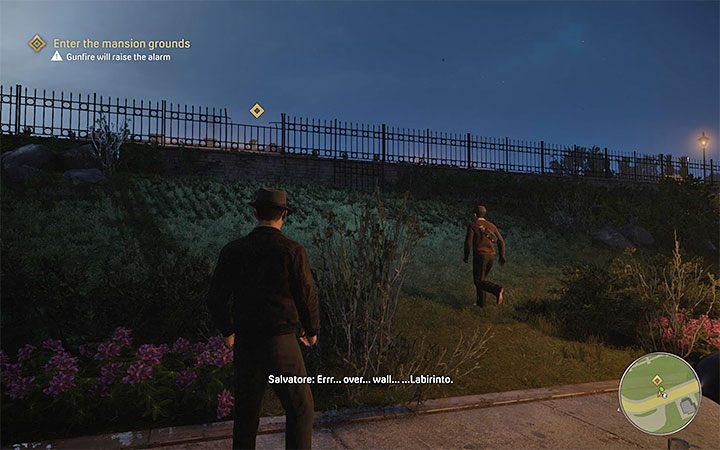 Set off with Salvatore towards the Beech Hill neighborhood where the prosecutor's villa is located - Mafia Definitive Edition: Visiting Rich People - walkthrough - Walkthrough - Mafia Definitive Edition Guide, Walkthrough