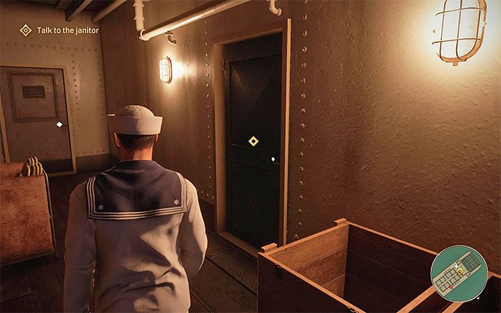 Go down to the lower level of the steamer - Mafia Definitive Edition: Happy birthday! - walkthrough - Walkthrough - Mafia Definitive Edition Guide, Walkthrough