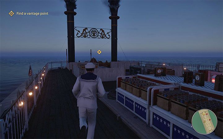 Use the next stairs to reach the top deck of the steamer - Mafia Definitive Edition: Happy birthday! - walkthrough - Walkthrough - Mafia Definitive Edition Guide, Walkthrough