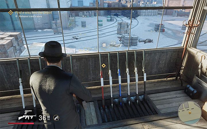 Eventually, you reach a larger courtyard - Mafia Definitive Edition: You Lucky Bastard - walkthrough - Walkthrough - Mafia Definitive Edition Guide, Walkthrough