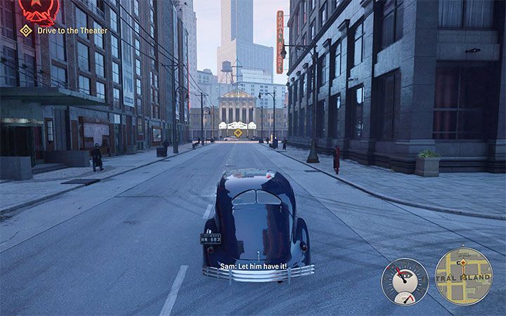 After hearing the plan for murdering Morello, go down the stairs to the ground floor and reach the yard behind the bar - Mafia Definitive Edition: Creme De La Creme - walkthrough - Walkthrough - Mafia Definitive Edition Guide, Walkthrough