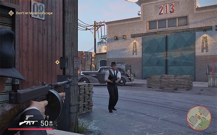 Morello escapes to the airport – this is where the next part of the mission will take place - Mafia Definitive Edition: Creme De La Creme - walkthrough - Walkthrough - Mafia Definitive Edition Guide, Walkthrough