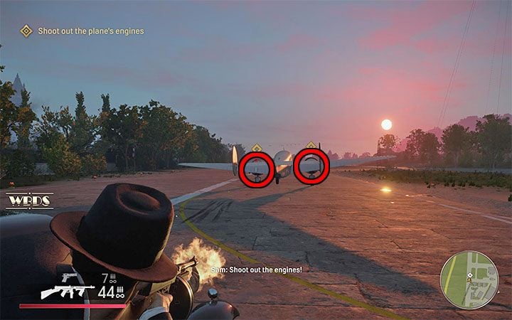 After moving the gate, the heroes discover that Morello wants to escape by plane - Mafia Definitive Edition: Creme De La Creme - walkthrough - Walkthrough - Mafia Definitive Edition Guide, Walkthrough