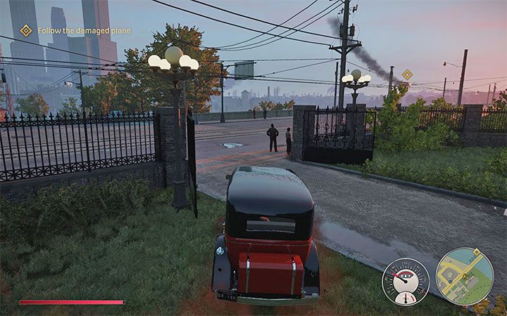 In the final part of the mission, Tommy will take control of the car - Mafia Definitive Edition: Creme De La Creme - walkthrough - Walkthrough - Mafia Definitive Edition Guide, Walkthrough