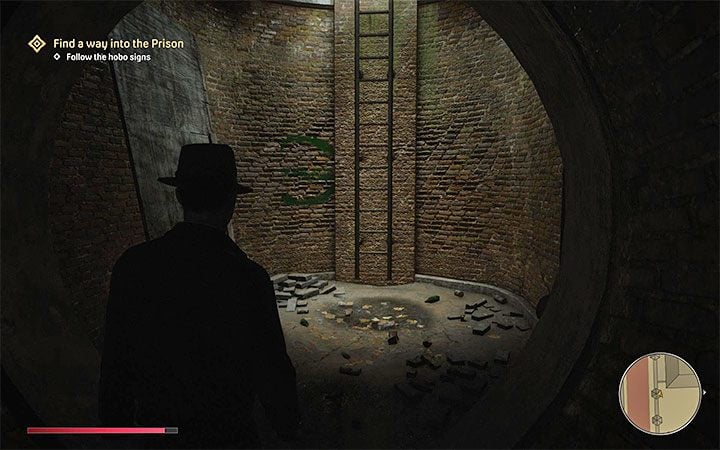 A descent into the sewers is behind the man you were just talking to - Mafia Definitive Edition: Election Campaign - walkthrough - Walkthrough - Mafia Definitive Edition Guide, Walkthrough