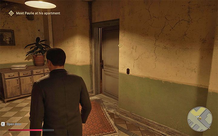 Paulie's apartment is located in the Little Italy district - Mafia Definitive Edition: The Death of Art - walkthrough - Walkthrough - Mafia Definitive Edition Guide, Walkthrough