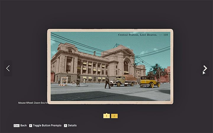 From the postcard associated with this hidden car you can find out that you must explore the Central Station in the Works Quarter - Mafia Definitive Edition: Manta Prototyper - hidden car, where to find - Cars - Mafia Definitive Edition Guide, Walkthrough