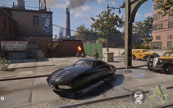 2 - Mafia Definitive Edition: Manta Prototyper - hidden car, where to find - Cars - Mafia Definitive Edition Guide, Walkthrough