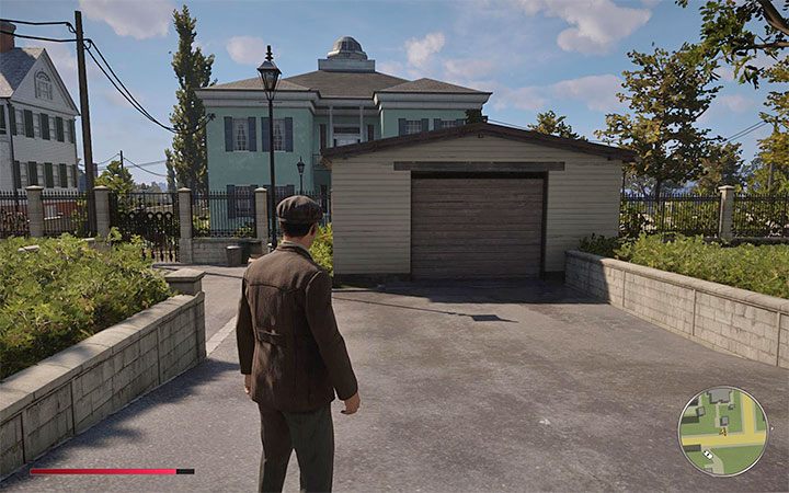 A hint from the postcard tells you to visit the neighbours - Mafia Definitive Edition: Lassiter V16 Appolyonr - hidden car, where to find - Cars - Mafia Definitive Edition Guide, Walkthrough
