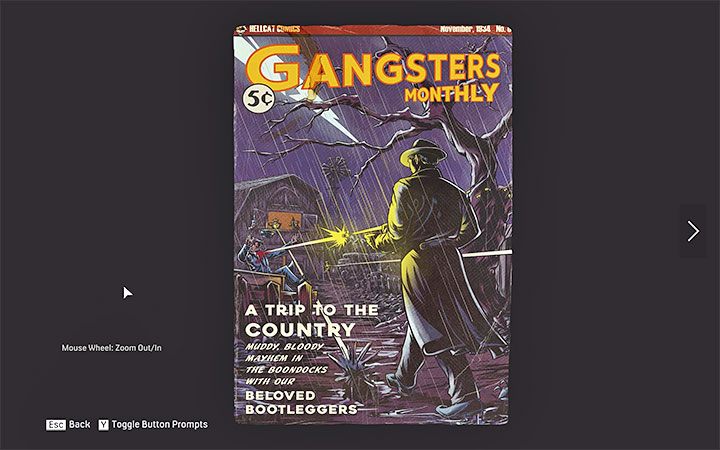 Gangsters Monthly comics is the second category of secrets in Mafia 1 Definitive Edition - Mafia Definitive Edition: Types of secrets - Basics - Mafia Definitive Edition Guide, Walkthrough