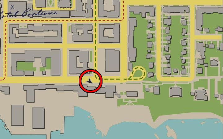 It has information on where the mission will begin - Mafia Definitive Edition: Pennies from Hell - walkthrough - Free raid - Mafia Definitive Edition Guide, Walkthrough