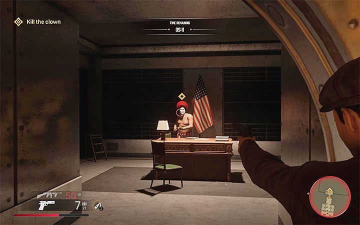 Reach the door, behind which are stairs leading to the lower level with the vault - Mafia Definitive Edition: Pennies from Hell - walkthrough - Free raid - Mafia Definitive Edition Guide, Walkthrough