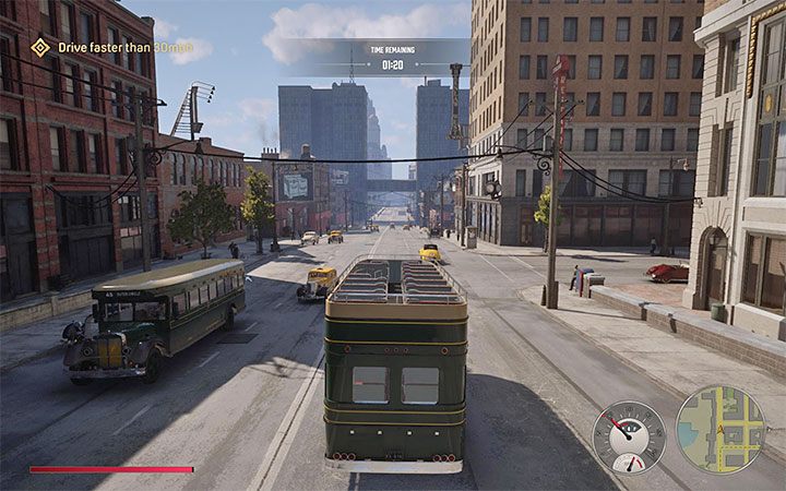 You have to survive for 3 and a half minutes - Mafia Definitive Edition: Moderate Velocity - walkthrough - Free raid - Mafia Definitive Edition Guide, Walkthrough