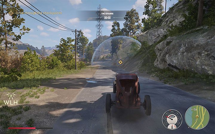 This mission is a time trial – you must travel the route in a unique Mutagen car - Mafia Definitive Edition: Electric Trick Track - walkthrough - Free raid - Mafia Definitive Edition Guide, Walkthrough