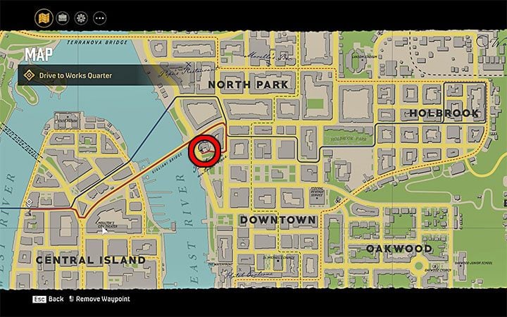 The third gas station is located in Downtown next to Lucas Bertone's workshop - Mafia Definitive Edition: Betty - walkthrough - Free raid - Mafia Definitive Edition Guide, Walkthrough