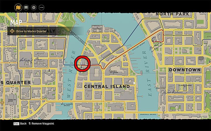 The fourth gas station is in the Central Island district - Mafia Definitive Edition: Betty - walkthrough - Free raid - Mafia Definitive Edition Guide, Walkthrough