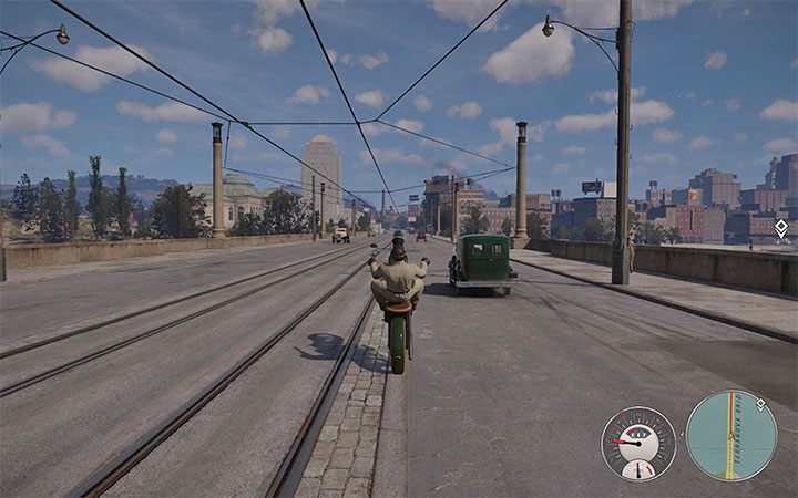 Find a straight stretch of road and do the following - Mafia Definitive Edition: Driver Stuntman - trophy guide - Trophy guide - Mafia Definitive Edition Guide, Walkthrough