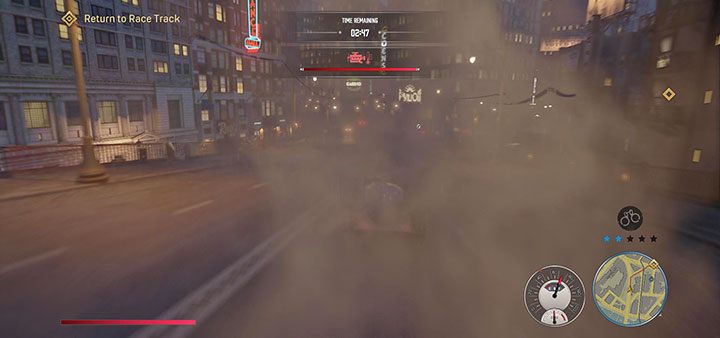 This part of the mission is also a race against time – you have to go back to the Race Track where you previously stole a race car - Mafia Definitive Edition: Fair Play - walkthrough - Walkthrough - Mafia Definitive Edition Guide, Walkthrough