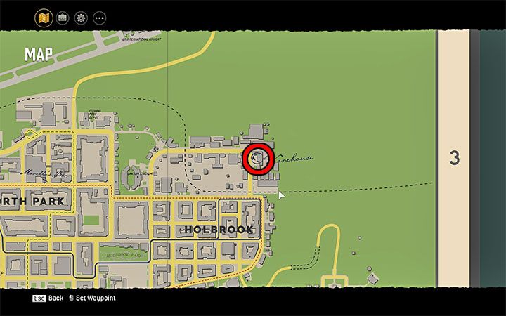 The magazine is located next to Salieri's warehouse on the northeast side of the Holbrook neighborhood - Mafia Definitive Edition: Super Science Stories Magazines - list and locations - Secrets and finders - Mafia Definitive Edition Guide, Walkthrough