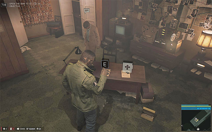 Pick up the left files related to Burke - Cut and Run (recruitment of Burke) | Walkthrough - Story missions - Mafia III Game Guide