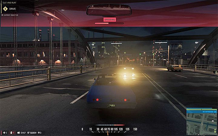 The easiest way to fill the bar is to drive fast on the wrong side of the road - Cut and Run (recruitment of Burke) | Walkthrough - Story missions - Mafia III Game Guide