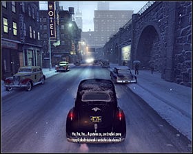 You should treat this section of the chapter as an introduction and a chance to see Empire Bay for the first time #1 #2 - Chapter 2 - Home Sweet Home - p. 1 - Walkthrough - Mafia II - Game Guide and Walkthrough