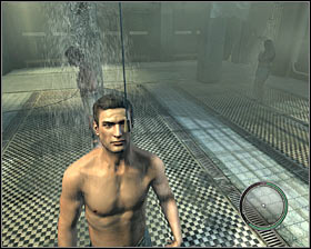 Approach the guard standing in front of the entrance to the showers area #1 - Chapter 6 - Time Well Spent - p. 2 - Walkthrough - Mafia II - Game Guide and Walkthrough