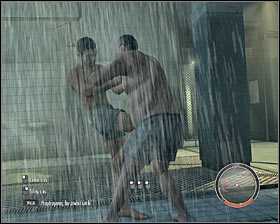 Your first job will be to defeat a fat inmate #1 and you should obviously use the fact that he's going to be much slower than most of your previous opponents - Chapter 6 - Time Well Spent - p. 2 - Walkthrough - Mafia II - Game Guide and Walkthrough