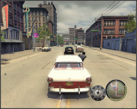 Once the white limousine is out of the picture you can focus your attention on the black limousine with Clemente on board #1 - Chapter 10 - Room Service - p. 3 - Walkthrough - Mafia II - Game Guide and Walkthrough