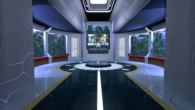 The first view - Introductory Cube - Walkthrough - Act I - Magrunner: Dark Pulse - Game Guide and Walkthrough