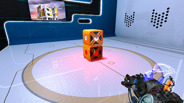 Cubes dont have to be in the middle, but they should - Introductory Platform - Walkthrough - Act I - Magrunner: Dark Pulse - Game Guide and Walkthrough