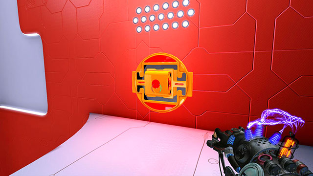 After that ride up with two cubes and jump a level lower - Advanced Platform - Walkthrough - Act I - Magrunner: Dark Pulse - Game Guide and Walkthrough