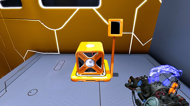 If you lost cube, you would regain it here - Platform Test - Walkthrough - Act I - Magrunner: Dark Pulse - Game Guide and Walkthrough