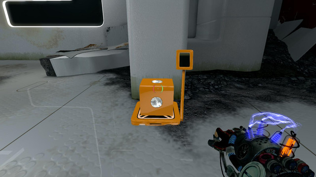 First cube - Intermediate Jumper - Walkthrough - Act II - Magrunner: Dark Pulse - Game Guide and Walkthrough