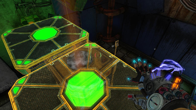 Remember to pick up a cube - Disconnect - Walkthrough - Act II - Magrunner: Dark Pulse - Game Guide and Walkthrough