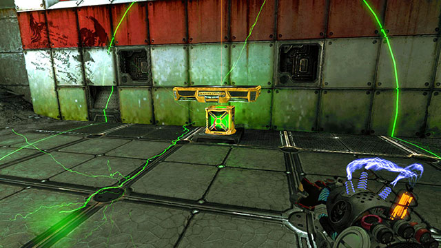 Remember that you can also activate a view of magnetic fields (F) - Reflection - Walkthrough - Act II - Magrunner: Dark Pulse - Game Guide and Walkthrough