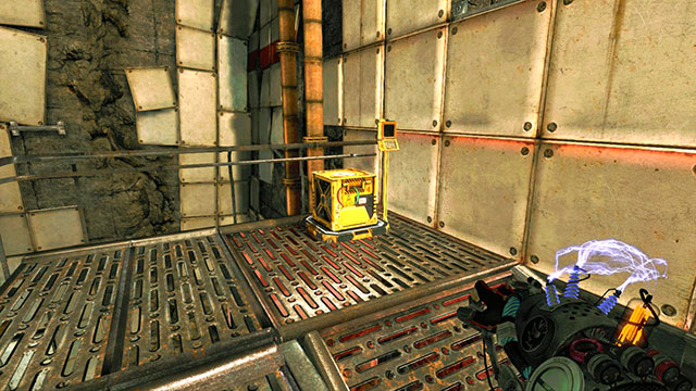 Cube and its short journey - Reflection - Walkthrough - Act II - Magrunner: Dark Pulse - Game Guide and Walkthrough