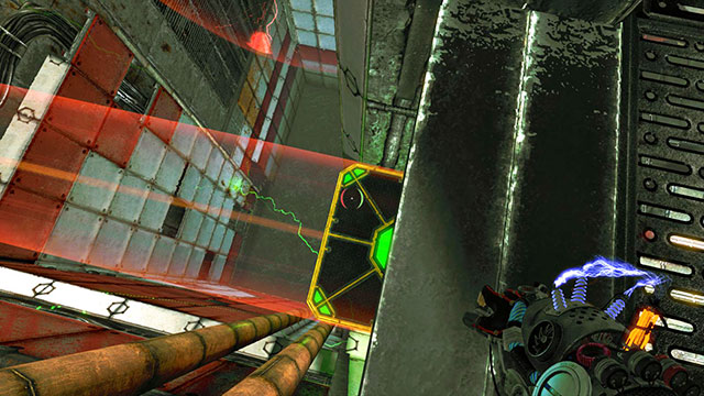 Approach cluttered passage on your right and stand on the edge - Reflection - Walkthrough - Act II - Magrunner: Dark Pulse - Game Guide and Walkthrough