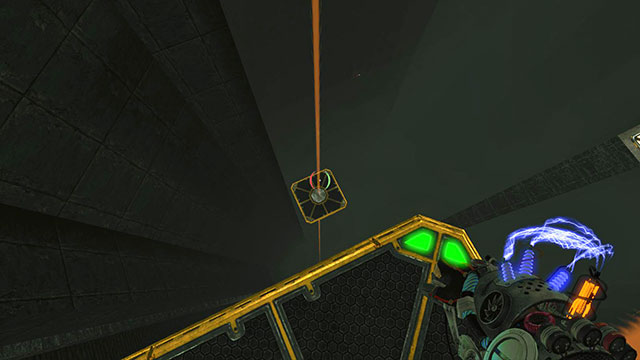 When the platform stops, look down - Friendly Fire - Walkthrough - Act II - Magrunner: Dark Pulse - Game Guide and Walkthrough