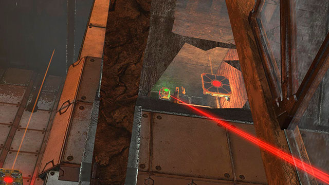 When you land, go to the reinforced glass with a tower behind it - Intersection - Walkthrough - Act II - Magrunner: Dark Pulse - Game Guide and Walkthrough