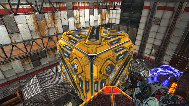 You use only top wall of this hypercube - Crossroads - Walkthrough - Act II - Magrunner: Dark Pulse - Game Guide and Walkthrough