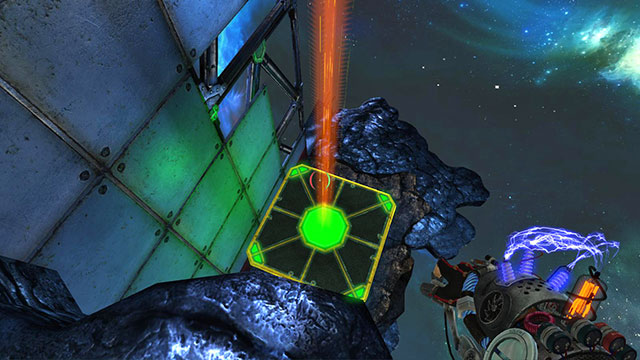 Look down, youll see another platform (screen above) - The Outsider - Walkthrough - Act III - Magrunner: Dark Pulse - Game Guide and Walkthrough