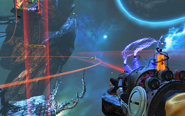 Use magnetic fields (F) - Gruckezberg Continuum - Walkthrough - Act III - Magrunner: Dark Pulse - Game Guide and Walkthrough