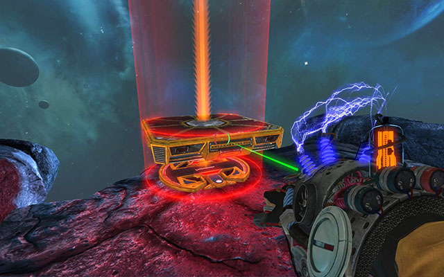 Way to the exit - Near Orbit - Walkthrough - Act III - Magrunner: Dark Pulse - Game Guide and Walkthrough