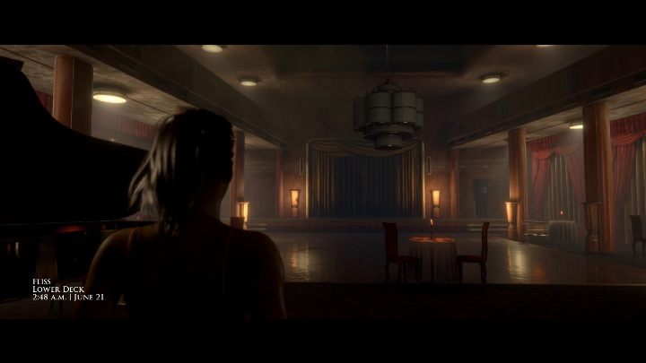 Once you get further, youll end up in a beautifully decorated ballroom - Ritual | The Dark Pictures Man of Medan Walkthrough - Walkthrough - The Dark Pictures Man of Medan Guide