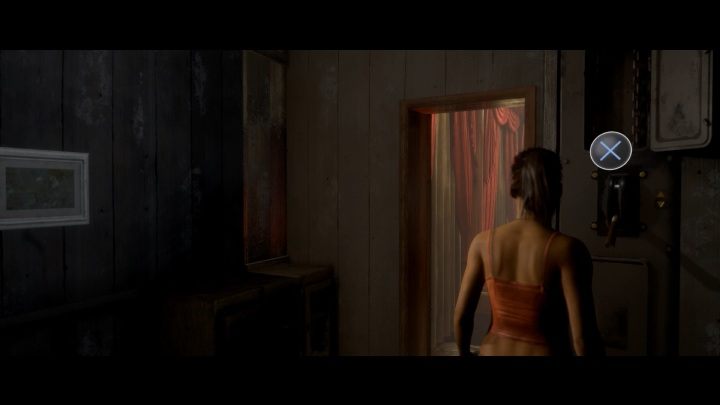 To get to the other side of the ship, you need to lift the curtain - Ritual | The Dark Pictures Man of Medan Walkthrough - Walkthrough - The Dark Pictures Man of Medan Guide