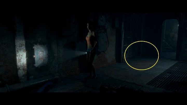 At the end of the room lies a broken shovel, pick it up before you decide which one of you will go down - Pressure and Plunged | The Dark Pictures Man of Medan Walkthrough - Walkthrough - The Dark Pictures Man of Medan Guide