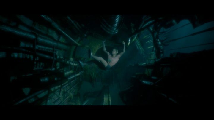 As Olson will attack you at the start, you will fall under the water - Pressure and Plunged | The Dark Pictures Man of Medan Walkthrough - Walkthrough - The Dark Pictures Man of Medan Guide