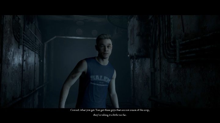 We will start our adventure with Conrad with a short walk - Glamor Girl | The Dark Pictures Man of Medan Walkthrough - Walkthrough - The Dark Pictures Man of Medan Guide